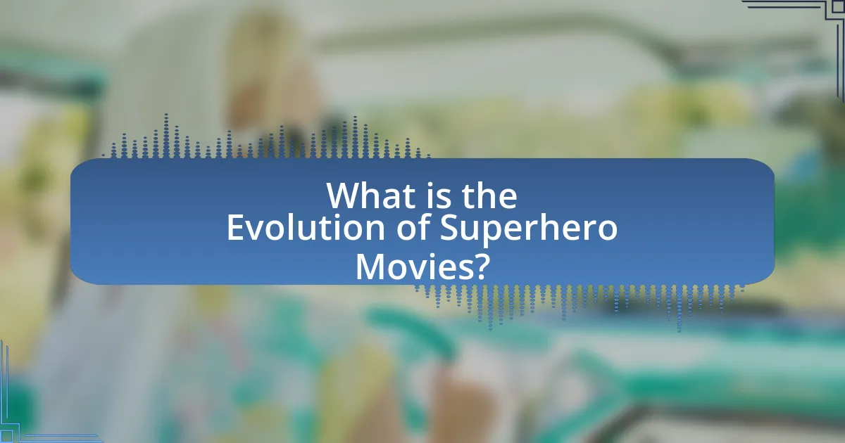 What is the Evolution of Superhero Movies?